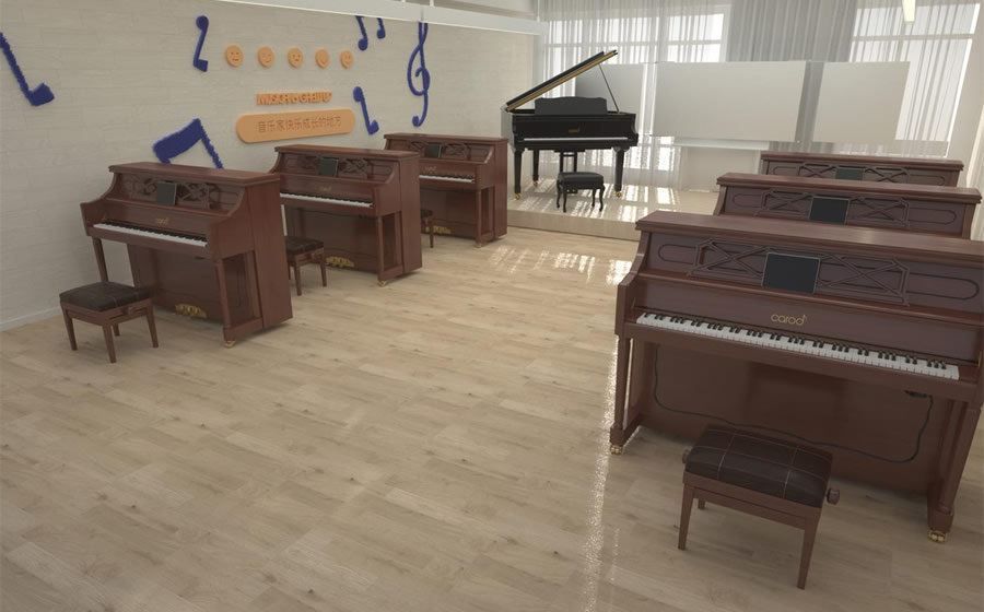 卡罗德钢琴教室实景图